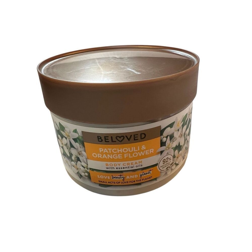 BELOVED Patchouli & Orange Flower Body Cream With Essential Oils Love Beauty & P
